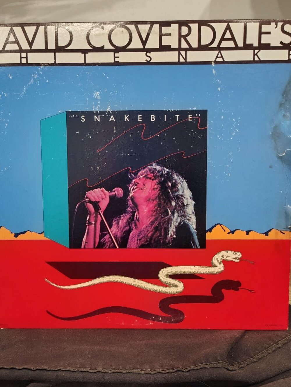 Whitesnake - Snakebite Vinyl LP 1978 United Artists UA-LA915-H David Coverdale